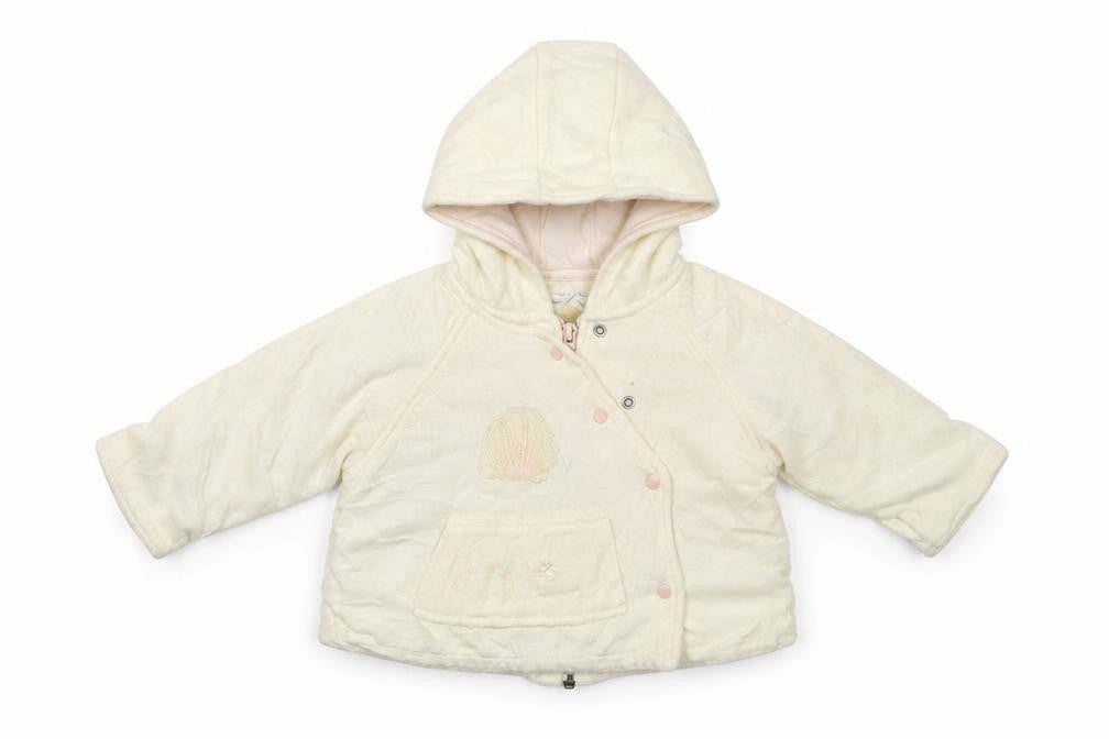 Kiabi Baby White   Jacket  Size 6-9 Months