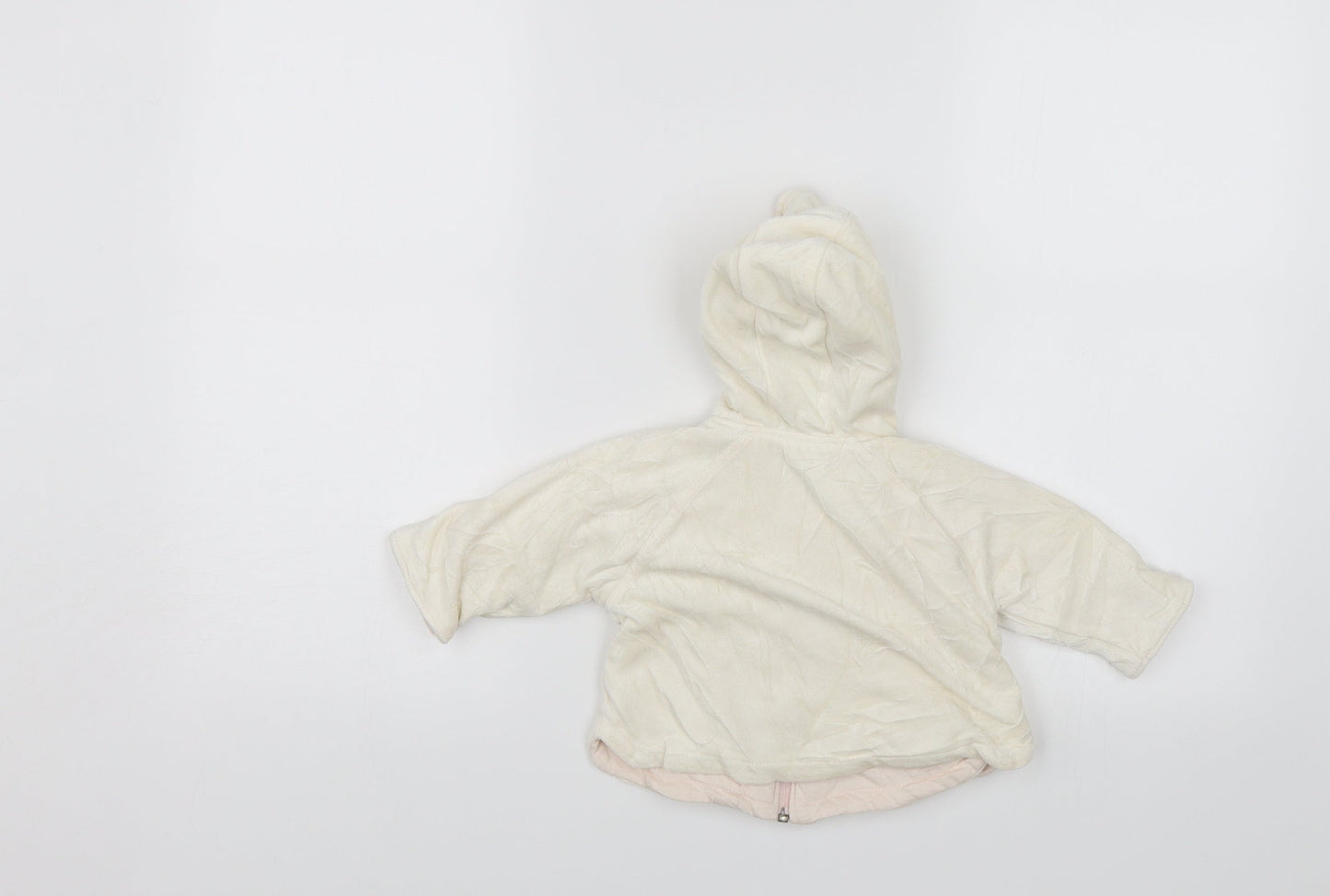 Kiabi Baby White   Jacket  Size 6-9 Months