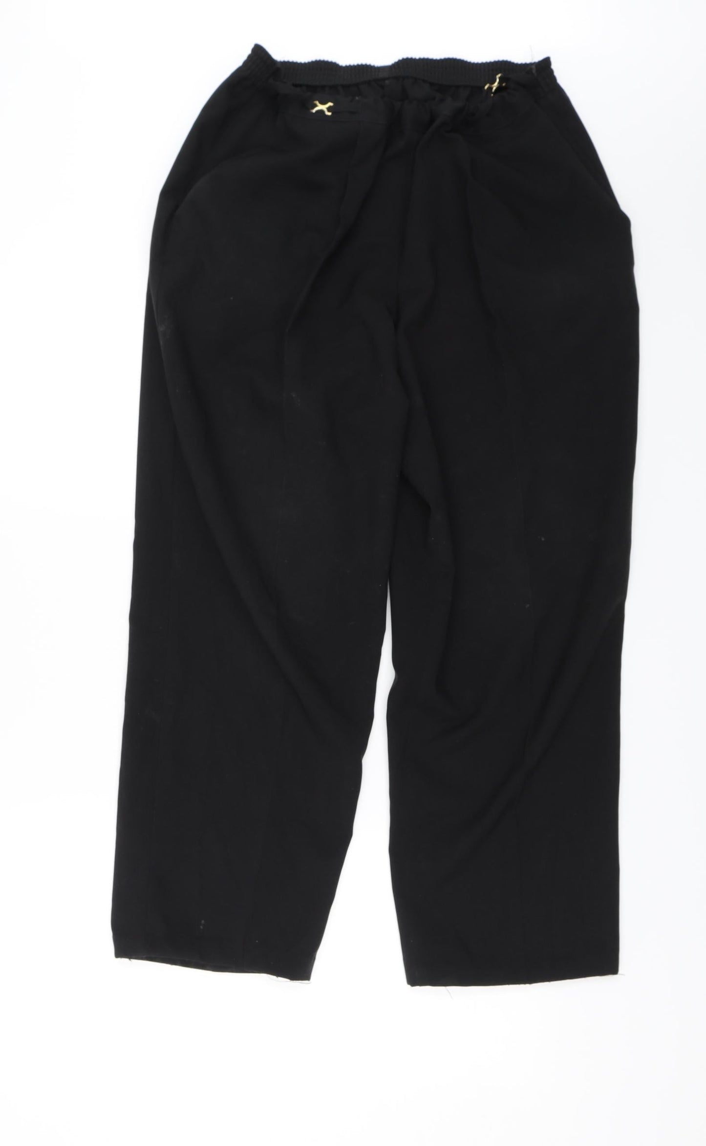 BHS Womens Black   Dress Pants Trousers Size 16 L22 in