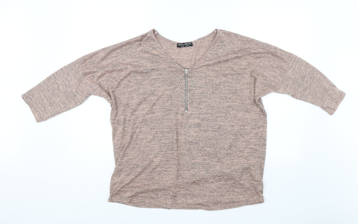 Select Womens Pink   Basic Blouse Size 16
