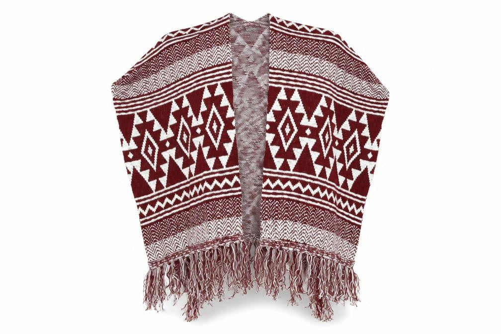 Boohoo Womens Multicoloured Geometric   Shawl/Wrap