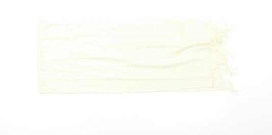 Preworn Womens White    Scarf