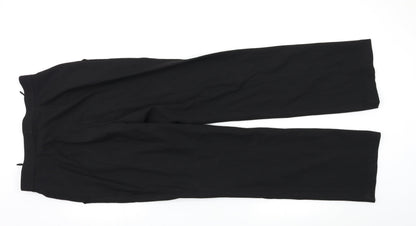 Preworn Womens Black   Dress Pants Trousers Size 14 L28 in