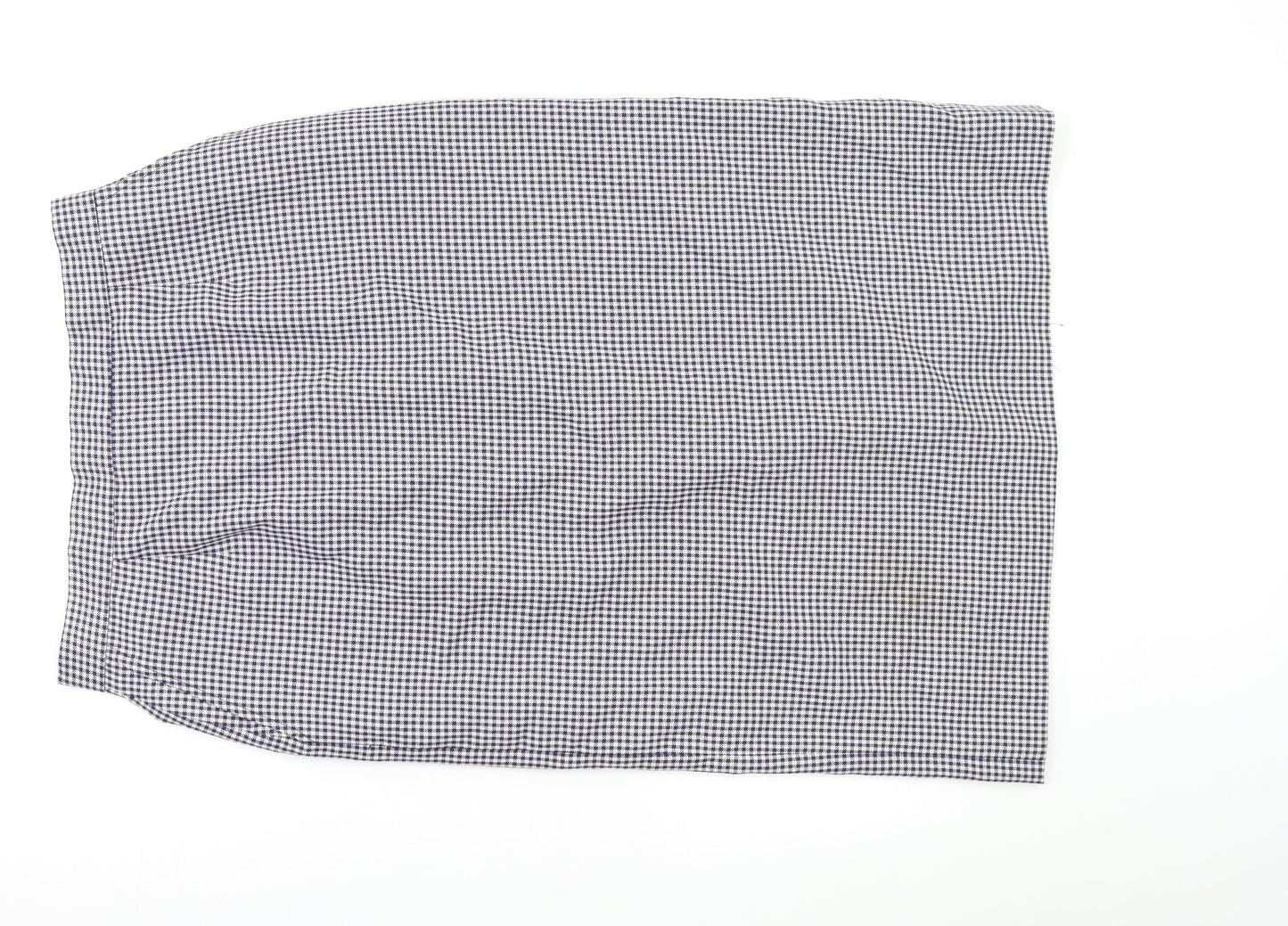 Gorray Womens Multicoloured Check  Straight & Pencil Skirt Size M