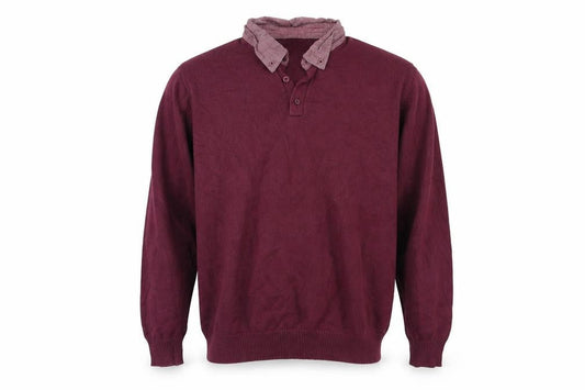Cotton Traders Mens Purple   Pullover Jumper Size L