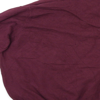 Cotton Traders Mens Purple   Pullover Jumper Size L