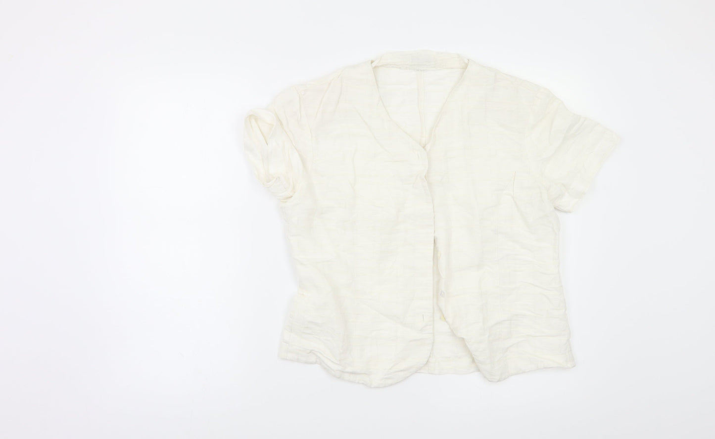 Verse Womens White   Basic Blouse Size 38