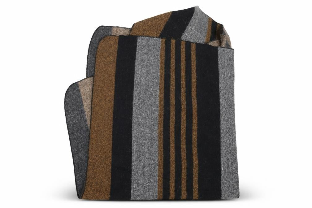 Preworn Womens Multicoloured Striped   Shawl/Wrap