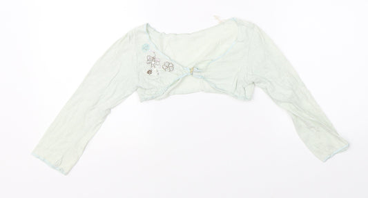 NEXT Girls Green   Shrug Jumper Size 2-3 Years