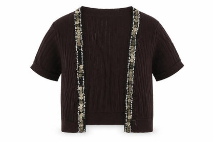 Clanline Girls Brown   Cape Jumper Size 12-13 Years