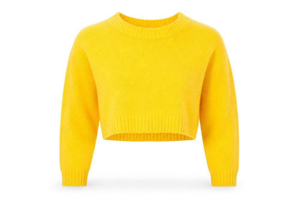 Divided Womens Yellow   Shrug Jumper Size M