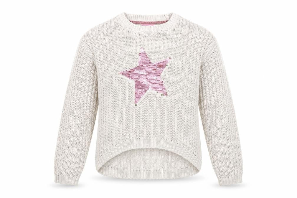 Isaac Mizrahi Girls Beige   Pullover Jumper Size 11-12 Years