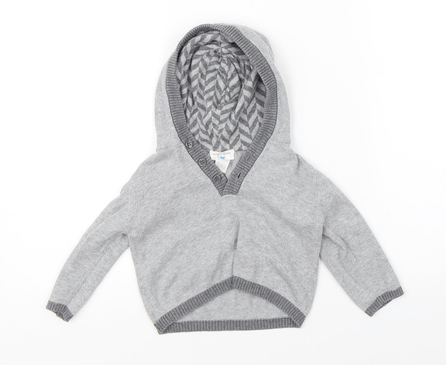 Angel Dear Boys Green   Pullover Jumper Size 9-12 Months