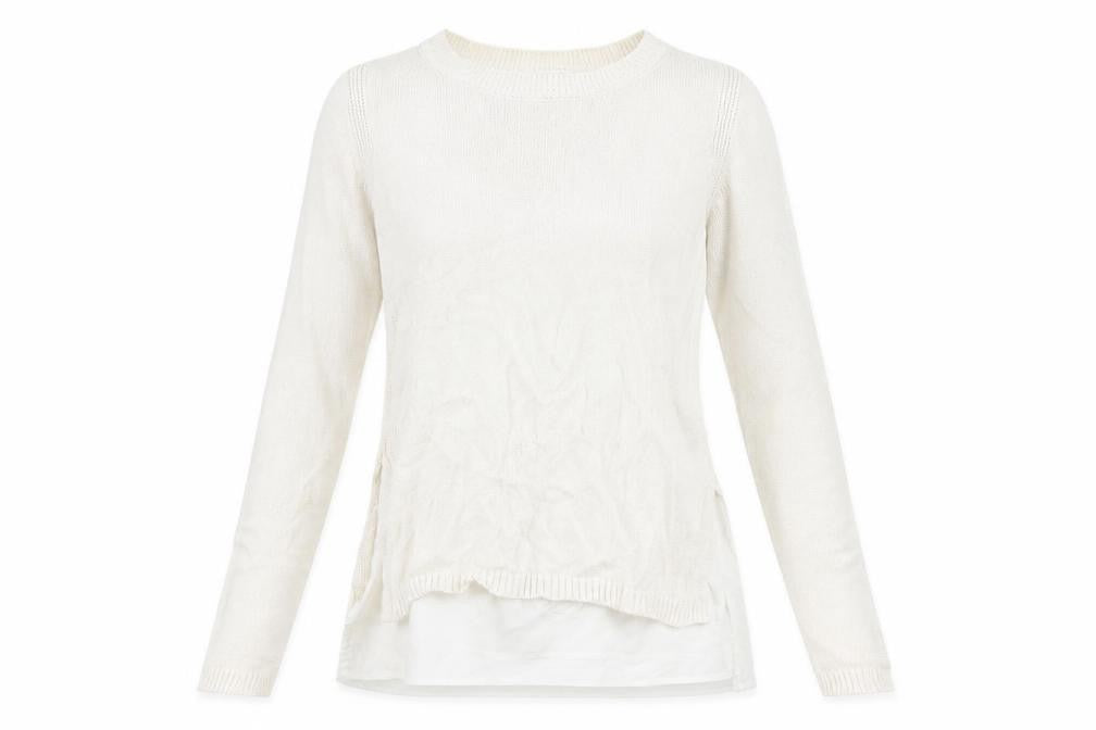 Just Jeans Womens White   Pullover Jumper Size XS