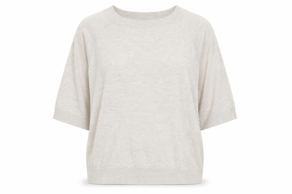 H&M Womens Beige   Pullover Jumper Size M