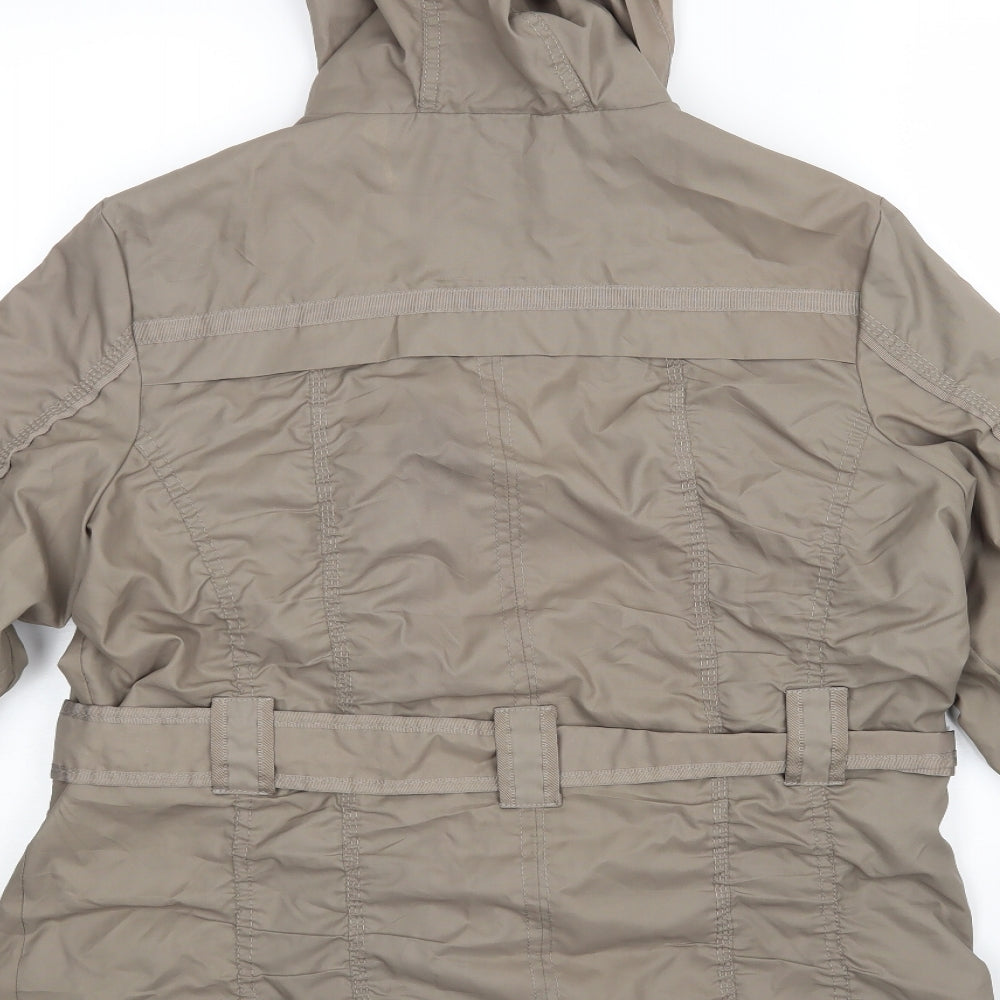 AKA Blue Womens Green   Jacket Coat