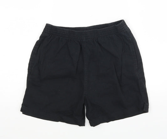 George Boys Black   Sweat Shorts Size 9-10 Years