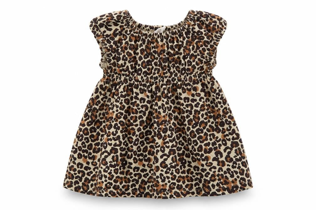 H&M Baby Brown Animal Print  A-Line  Size 12-18 Months