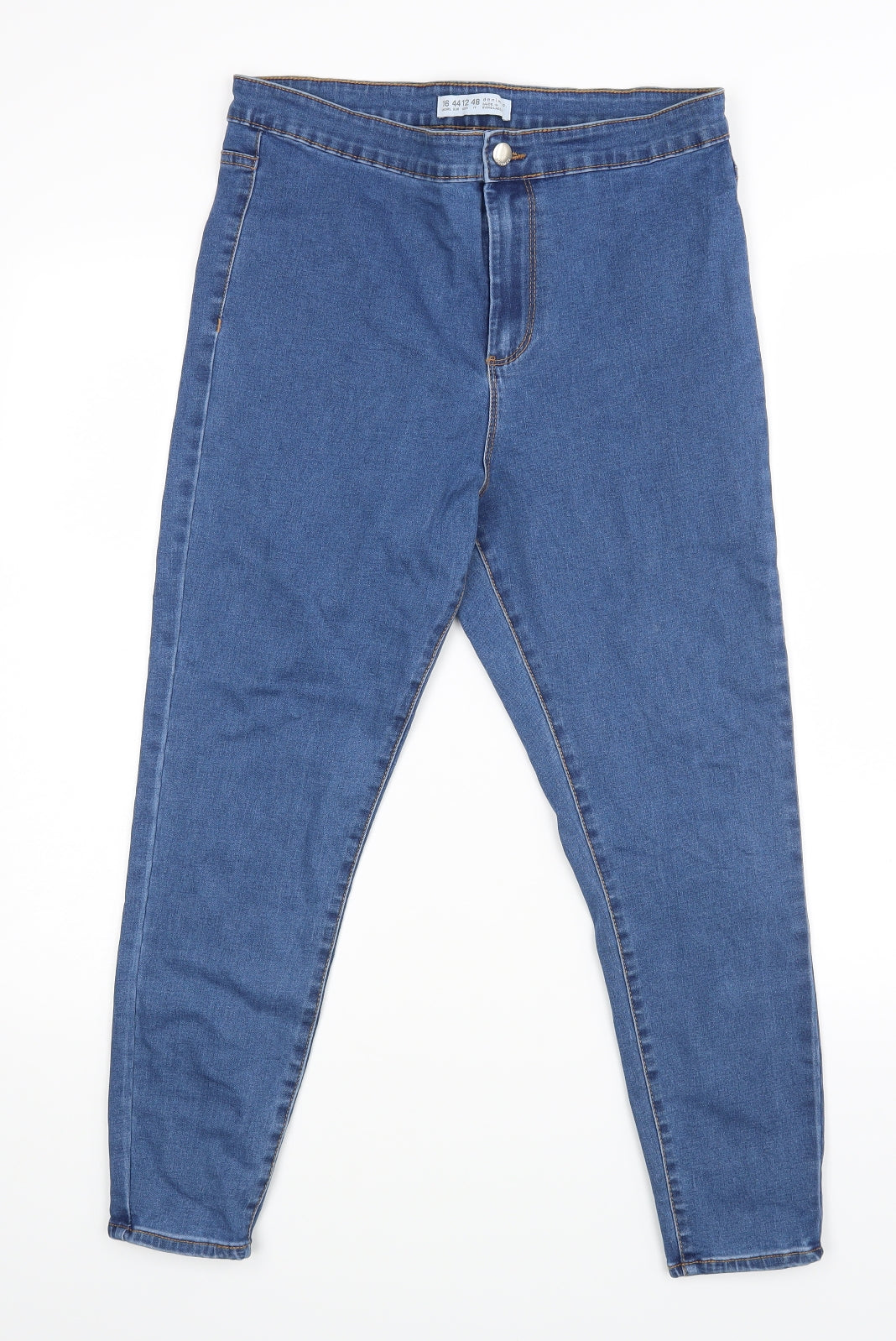 Denim co Womens Blue   Skinny Jeans Size 10 L24 in