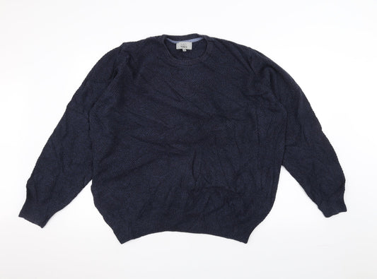 Marks and Spencer Womens Blue   Pullover Jumper Size XL