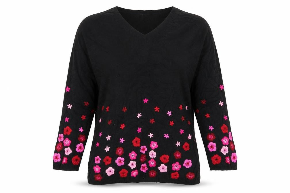I.N.C Womens Black   Pullover Jumper Size L