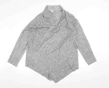 H&M Womens Grey   Jacket Coatigan Size S