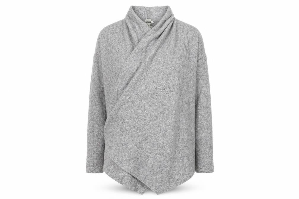 H&M Womens Grey   Jacket Coatigan Size S
