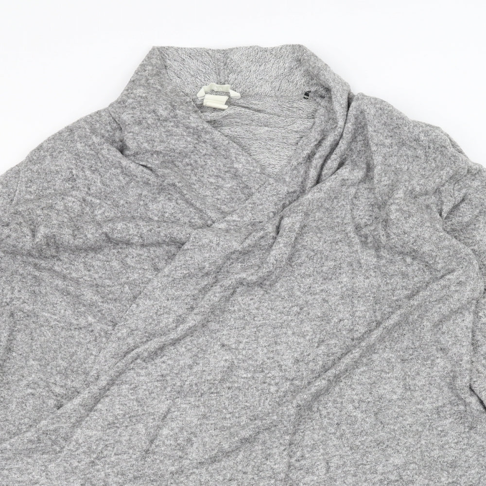 H&M Womens Grey   Jacket Coatigan Size S