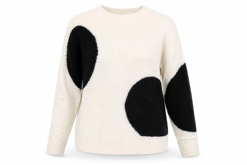 George Womens White   Pullover Jumper Size M