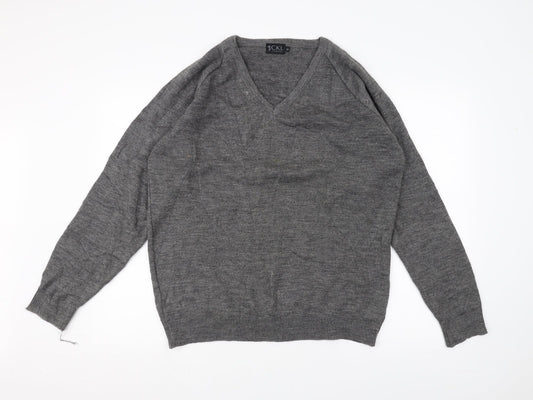 CKL Mens Grey   Pullover Jumper Size M
