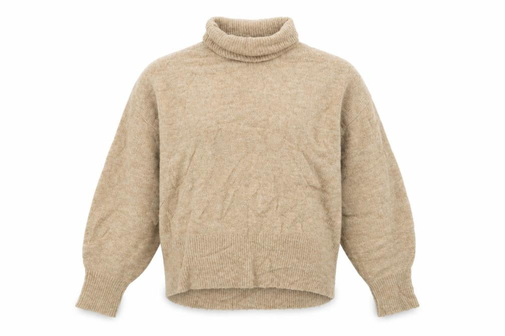 H&M Womens Brown  Knit Pullover Jumper Size XS