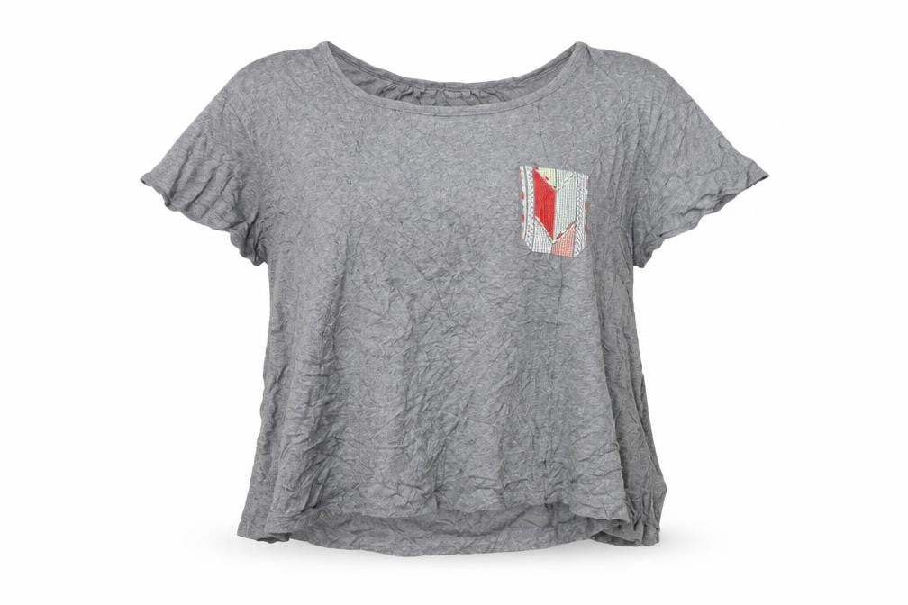 Preworn Womens Grey   Basic T-Shirt Size S