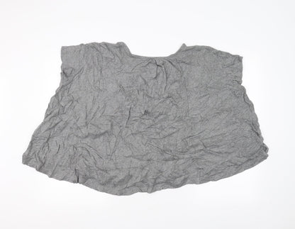 Preworn Womens Grey   Basic T-Shirt Size S