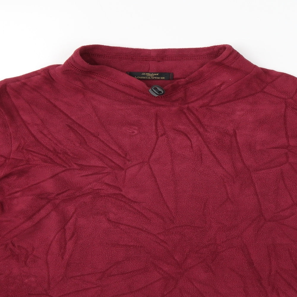 St Michael Womens Red   Pullover Jumper Size 14