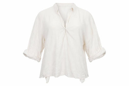 River Island Womens White   Basic Blouse Size 6  - open back