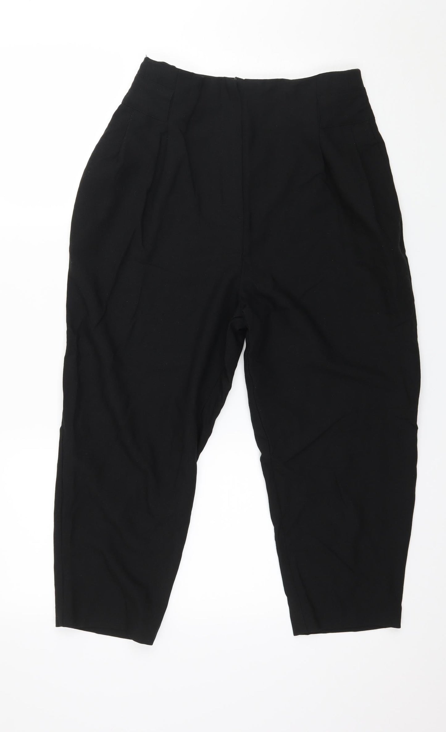 ASOS Womens Black   Trousers  Size 8 L21 in