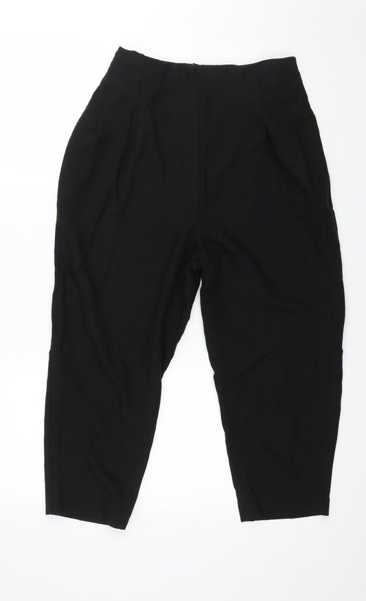 ASOS Womens Black   Trousers  Size 8 L21 in