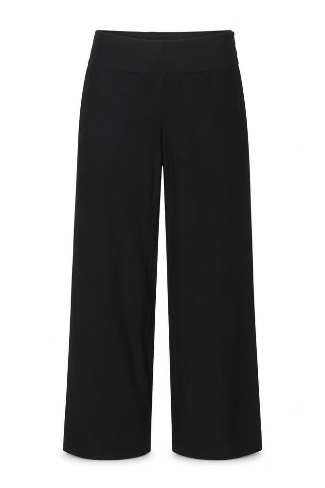 Monsoon Womens Black   Trousers  Size 8 L29 in