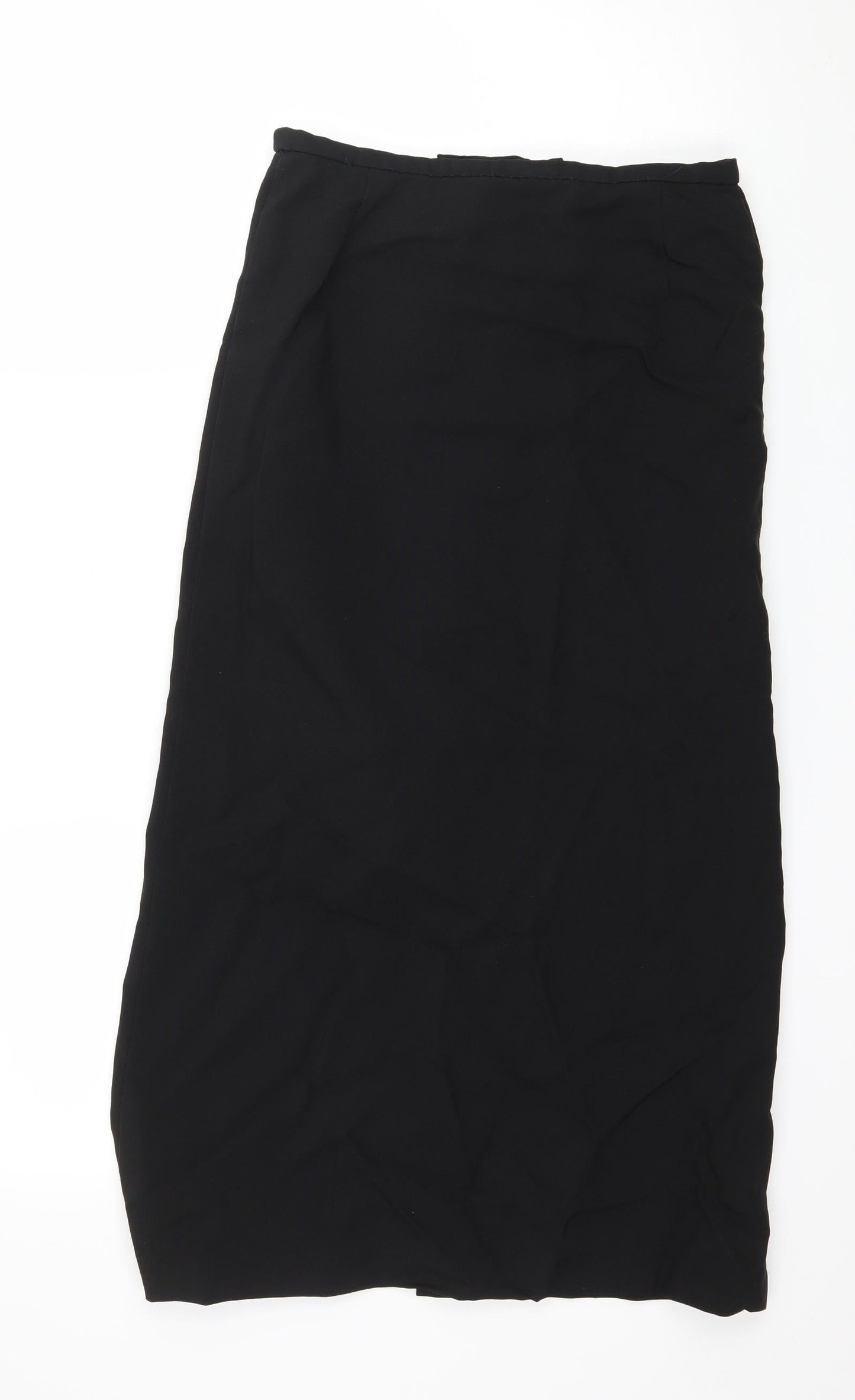 Essentials Womens Black   Straight & Pencil Skirt Size 26 in