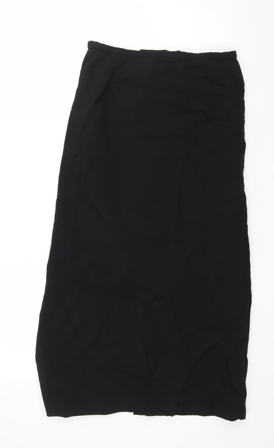 Essentials Womens Black   Straight & Pencil Skirt Size 26 in