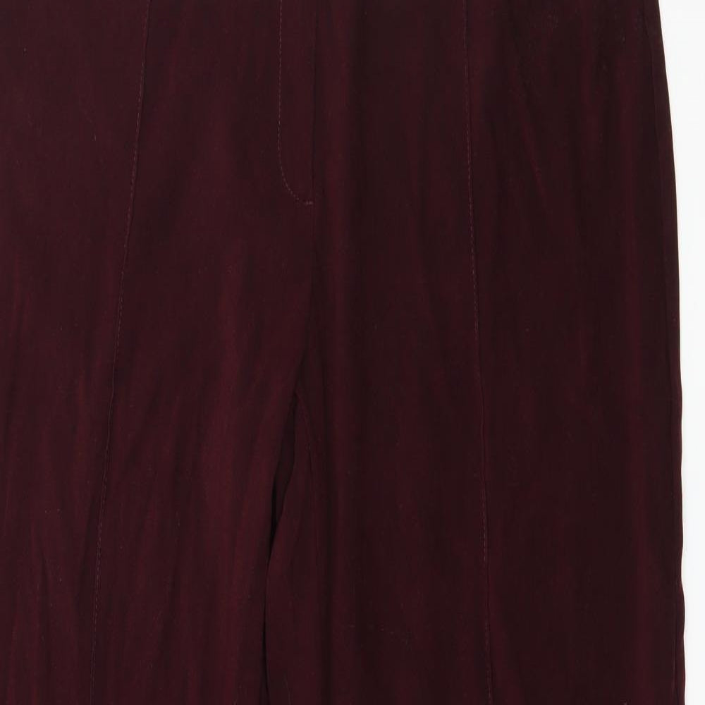Rapport Womens Red   Trousers  Size M L31 in