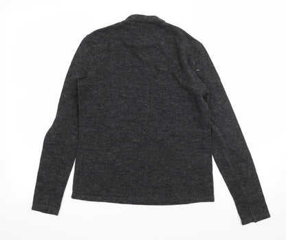 Mango Womens Grey  Knit Pullover Jumper Size S