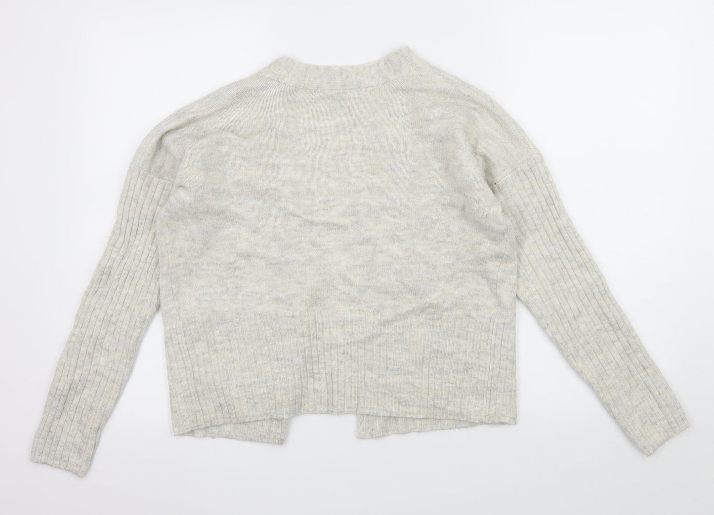 George Womens Ivory  Knit Cardigan Jumper Size S