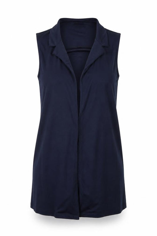 New Look Womens Blue   Jacket Waistcoat Size 8