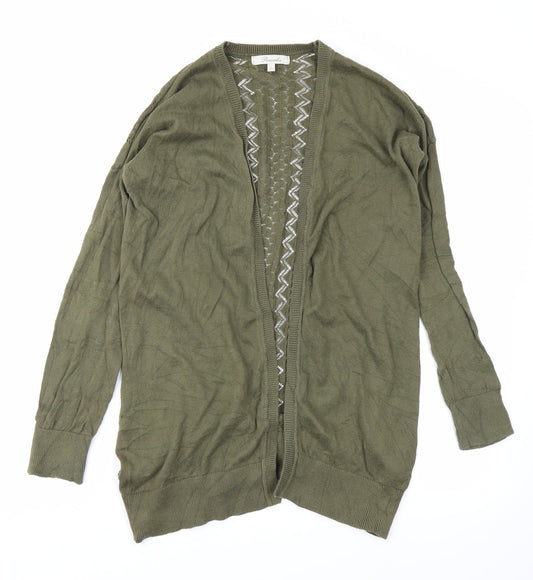 Peacocks Womens Green   Cardigan Jumper Size 10