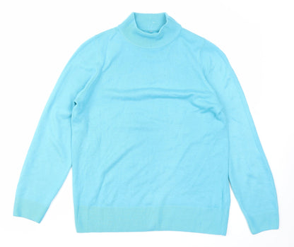 Marks & Spencer Womens Blue   Pullover Jumper Size 10