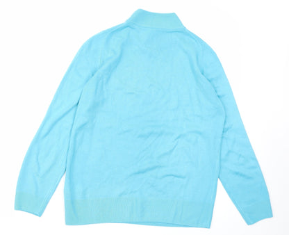 Marks & Spencer Womens Blue   Pullover Jumper Size 10
