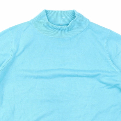 Marks & Spencer Womens Blue   Pullover Jumper Size 10