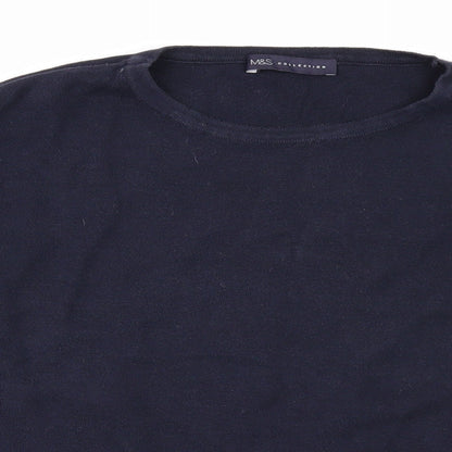 Marks & Spencer collection Womens Blue   Pullover Jumper Size 10