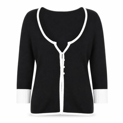 Kit Womens Black   Cardigan Jumper Size 12